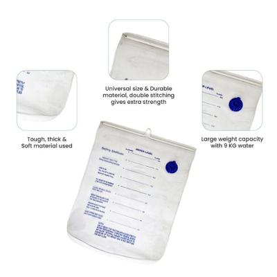 Sahyog Wellness Traction Water & Sand Weight Bag - White - Feeding Tube/Bags