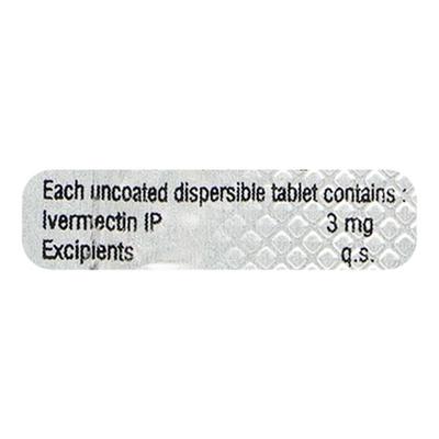 Vermact 3mg Tablet - Parasitic Worms-Ant
