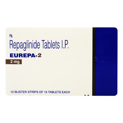 EUREPA 2mg Tablet 15's - Diabetes-Ant