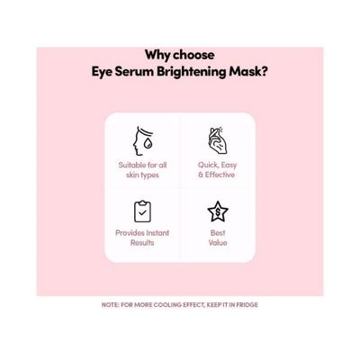 Prolixr Eye Serum Brightening Mask 1's - Eye Masks
