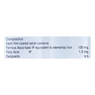 Raviron XT Tablet 10'S - Iron Supplement/Anaemia-Vma