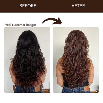 Paradyes Semi-Permanent Hazel Brown Glossy Hair Tint, Enriched with Herbal Extracts, Light Brown 160 gm - Crème