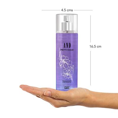 And Crafted By Ajmal Pretty Vogue Fragrance Mist 200 Ml - Body Mist/Spray