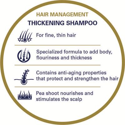 Truefitt and Hill Hair Management Thickening Shampoo Hair Management for Men Best for Hair for Scalp 365ml - Shampoos
