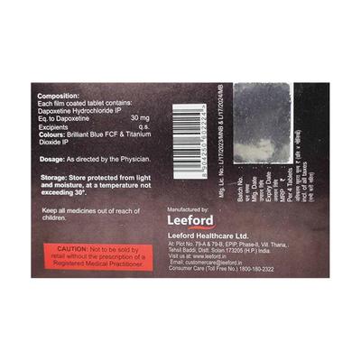 LONG DRIVE 30 Tablet 4's - Impotence/Erectile Dysfunction (Ed)