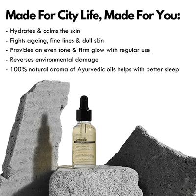 Detoxie Calming & Clarifying Ultra Glow Face Oil 30 ml - Face Oils