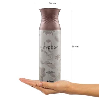 Ajmal Evokesilver Edition Homme & Shadow Homme & Sacrificeiihim & Carbon Deodorant Spray- For Men (Pack Of 4) 200 ml - Men Perfumes (Edt/Edp)