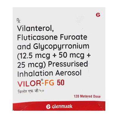VILOR FG 50 Inhaler 120md - Asthma/COPD-Ast