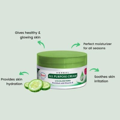 Ayur Herbals All Purpose Cream 500 ml - Personal Care (Ayush)