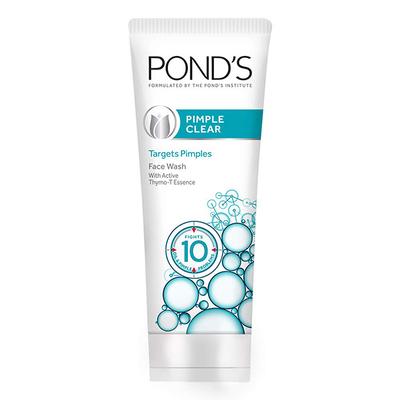 Pond'S Pimple Clear Removal With Active Thymo-T Essence Facewash 100 gm - Face Washes