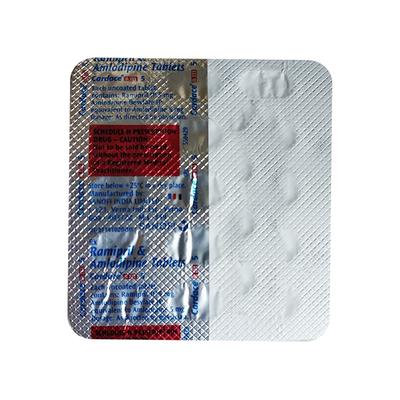 CARDACE AM 5 Tablet 15's - Hypertension-ACE