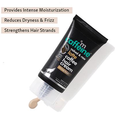 Mcaffeine Naked & Raw Latte Coffee Leave-in Hair Cream 50 ml - Hair Creams