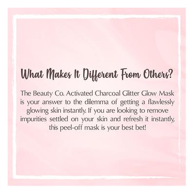 The Beauty Co. Peel Off Glow Face Mask - Activated Charcoal 100 gm - Masks & Peels