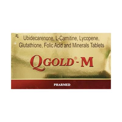 Q GOLD M Tablet 10's - Supplements-Vam