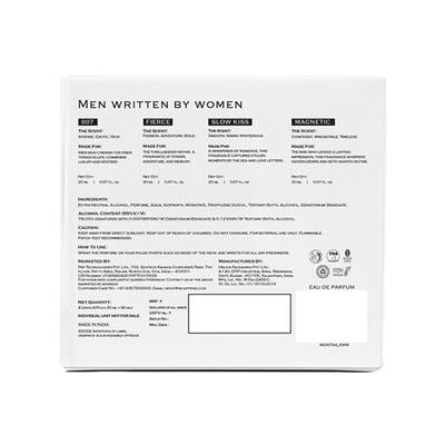 Mcaffeine Fien Men Written By Women - Perfume Gift Set For Men, 12 Hrs Long Lasting EDP 20Ml Each 4's - Men Perfumes (Edt/Edp)