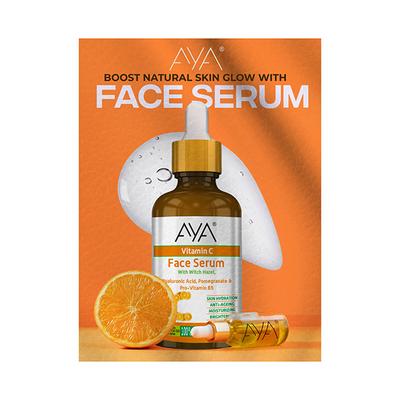Aya Vitamin C Face Serum For Skin Hydration No Paraben, No Silicone, No Mineral Oil 50 ml - Face Serum