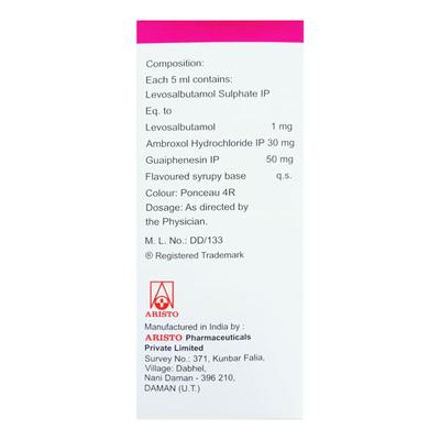 ZEROTUSS LS Syrup 100ml - Cough And Cold-Cou