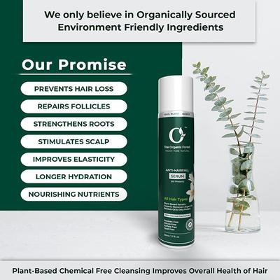 Organic Forest 100% Chemical Free Hair Smoothing & Hair Thickening Serum 50 ml - Hair Serums