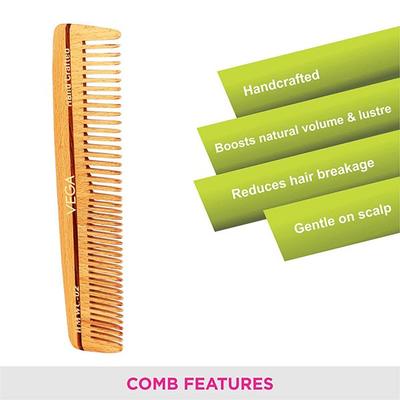 Vega Wooden Comb (HMWC - 02) 1's - Hair Combs