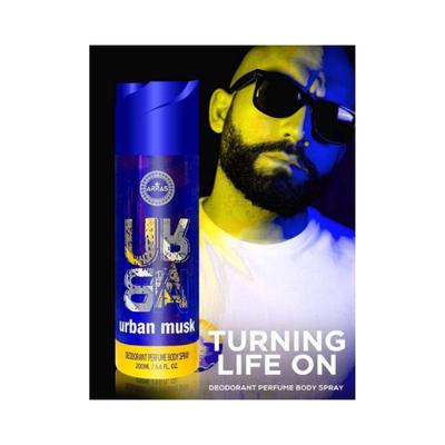 ARRAS Urban Musk Deodorant Body Spray, Long Lasting Fragances, for Men & Women 200 ml - Perfumes (Edt/Edp)