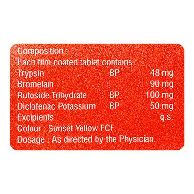 Ridezox Forte Tablet 10's - Pain relief-Ant