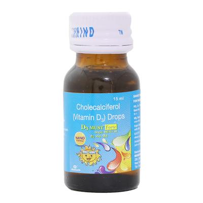 D3 Must Forte Drops 15ml - Supplements-Vit