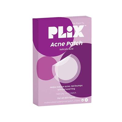PLIX Acne Patch Transparent, Waterproof with 0.5% Salicylic Acid, Ultra-thin with 100% Hydrocolloid for Pimple Skin 2 Sizes, 36 patches 1's - Masks & Peels