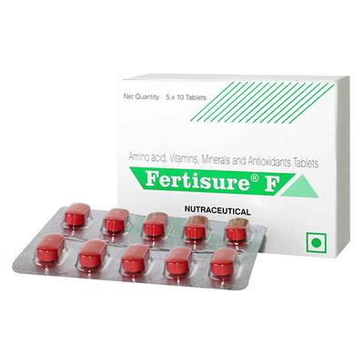 Fertisure F Tablet 10'S - Supplements-Vam