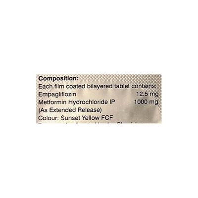 EMPIFORD 12.5 M FORTE Tablet 10's - Diabetes-Ant