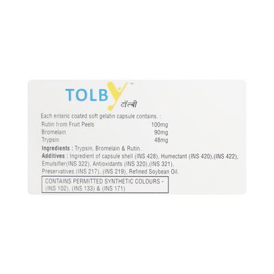 TOLBY Capsule 10's - Pain relief-Ant
