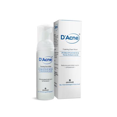 D Acne Foaming Face Wash Foam 60ml - Face Wash & Cleansers