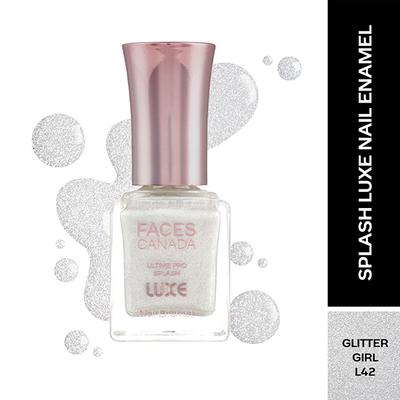 Faces Canada Ultime Pro Splash Luxe Nail Enamel - Glitter Girl (L42) 12 ml - Nail Polish