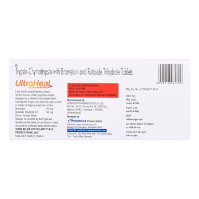 ULTRAHEAL Tablet 10's - Pain relief-Ant