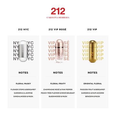 Carolina Herrera 212 NYC Eau De Toilette 100ml - Women Perfumes (Edt/Edp)