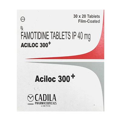 ACILOC 300+ Tablet 20's - Ulcer/Reflux/Flatulence-Aaa