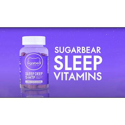 Sugarbear Sleep Deep 5-HTP Vitamins 60's - Hair & Skin