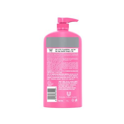 Sunsilk Lusciously Thick & Long Shampoo With Keratin, Yoghurt Protein & Macadamia Oil For 2X thicker & Fuller Hair 1000 ml - Shampoos