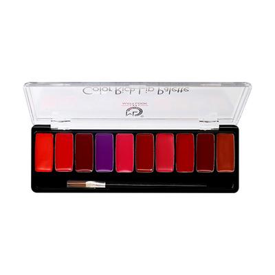 Matt Look 10 Colour Rich Lip Palette, Multicolor-03 8 gm - Lipsticks