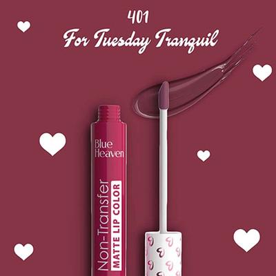 Blue Heaven Lip Kicks Non Transfer Lip Color 19.6ml 7's - Liquid Lipsticks