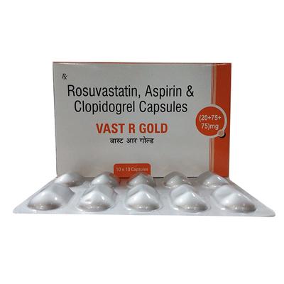 Vast R Gold Capsule 10's - Blood Clot-Ant