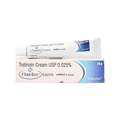 FLAWLIZO 0.025% Cream 20g - Acne-Acn