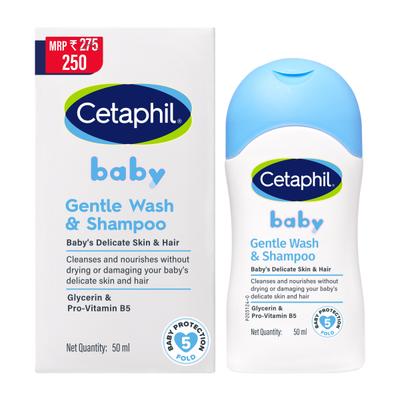Cetaphil Baby Gentle Wash & Shampoo 50 ml - Baby Body Wash