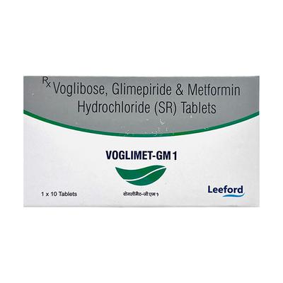 VOGLIMET GM 1 Tablet 10's - Diabetes-Ant