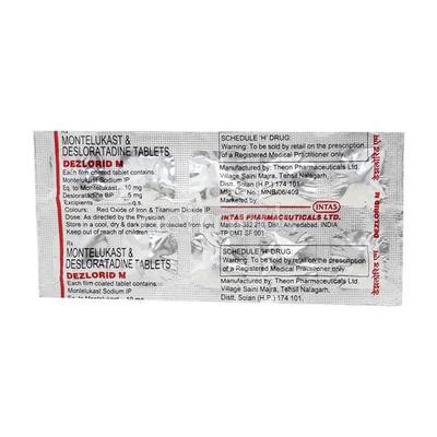 Dezlorid M Tablet 10'S - Allergies-Ant