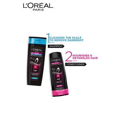 L'Oreal Paris Fall Resist 3X Anti-Dandruff Shampoo 360 Ml - Shampoos
