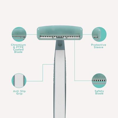 Furr Reusable Blade Bikini Line Razor With Shaving Foam For Women Combo 1's - Intimate Hygiene