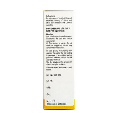 Bakson's Veterinary Cineraria Maritima Eye Drops (Veterinary) 10 ml - Pet Healthcare