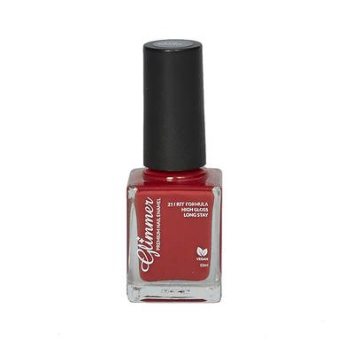 Glimmer Premium Nail Enamel Blood Red 10 ml - Nail Polish