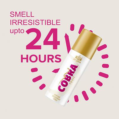 St. John Live Limited Edition Deodorant Spray 150 ml + Cool Limited Edition Deodorant Spray 150 ml + Cobra Oud Deodorant Spray 150 ml + Cobra Toxic Deodorant Spray 150 ml - Men Deodorants/Roll-Ons