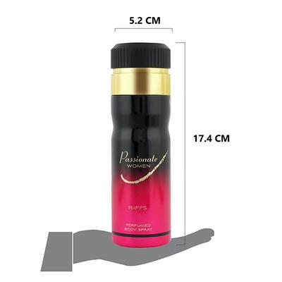 RiiFFS Passionate Women, Refreshing Deodorant 200 ml - Women Deodorants/Roll-Ons